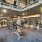 recessed lighting throughout large, two story fitness center