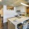 bright kitchen with open counter